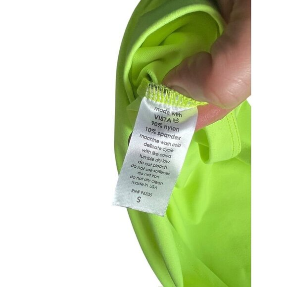 Susana Monaco Neon Green Sleeveless Halter Top, Summer, Vacation, RESORT - Picture 8 of 8